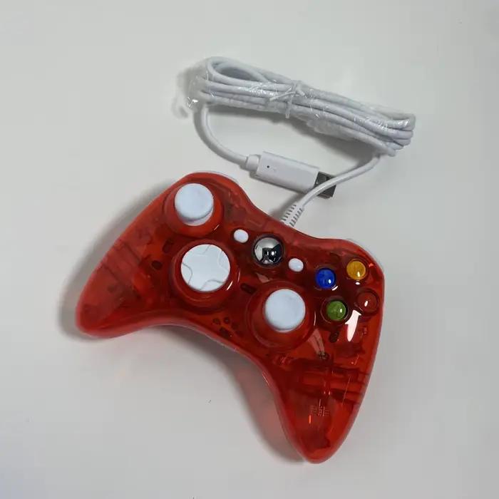 Contrôleur de manettes de jeu transparent Shell pour XBOX 360