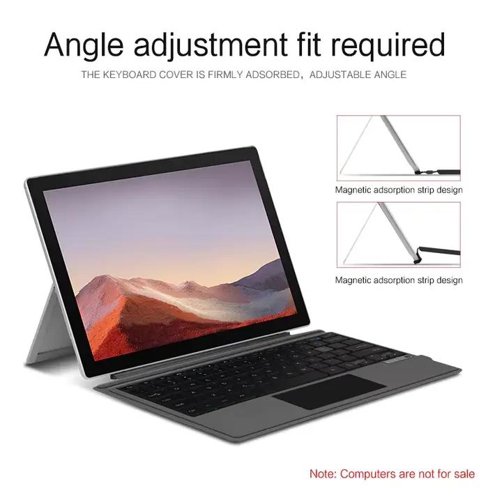 Clavier rétroéclairé pour tablette Microsoft Surface Pro 3 4 5 6 7 7+