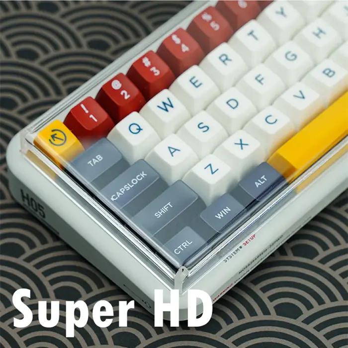 Housse anti-poussière pour clavier mécanique en acrylique