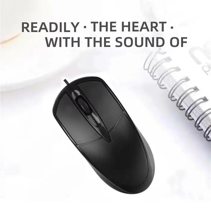 Souris filaire Lenovo, conception ergonomique