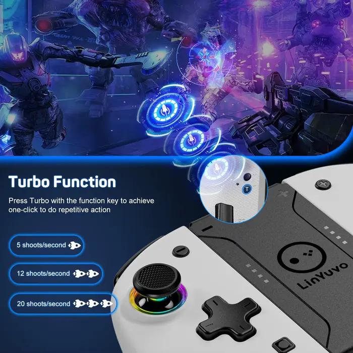 Manette de jeu pour Nintendo Switch & Lite & OLED