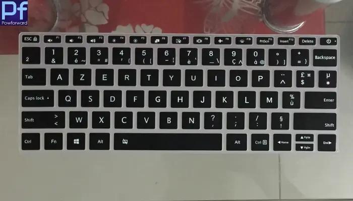 Clavier français azerty Silicone