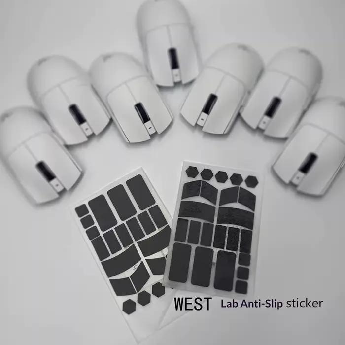 WESTLAB Autocollants antidérapants universels pour souris et clavier