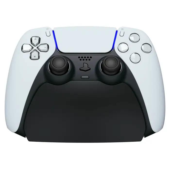 Support de contrôleur PS5 PlayVital élégant en ABS avec coussinets en caoutchouc pour organisation et protection du jeu occasionnel et quotidien