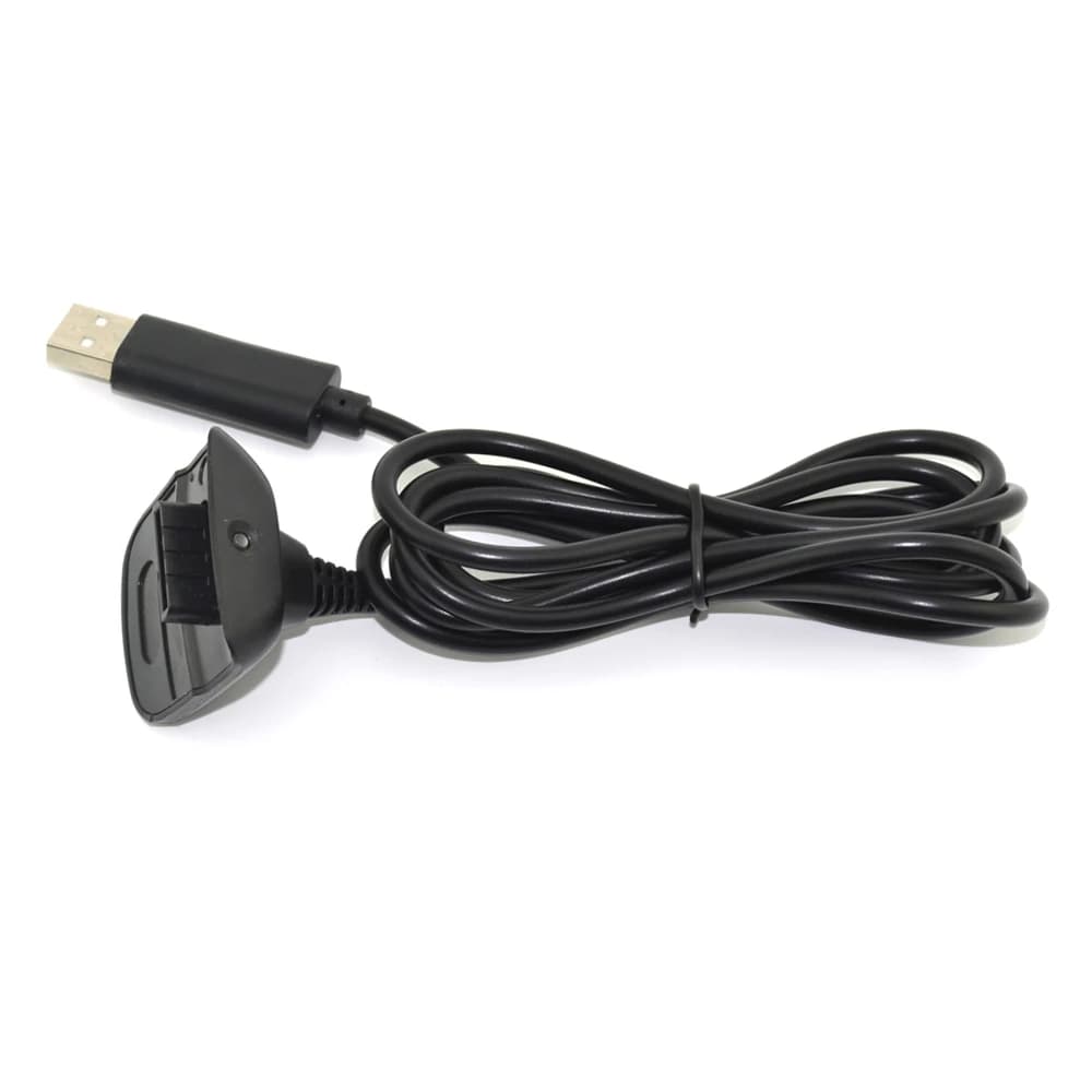 Contrôleur de jeu sans fil USB, manette de jeu, alimentation de charge, câble de chargeur, ligne pou