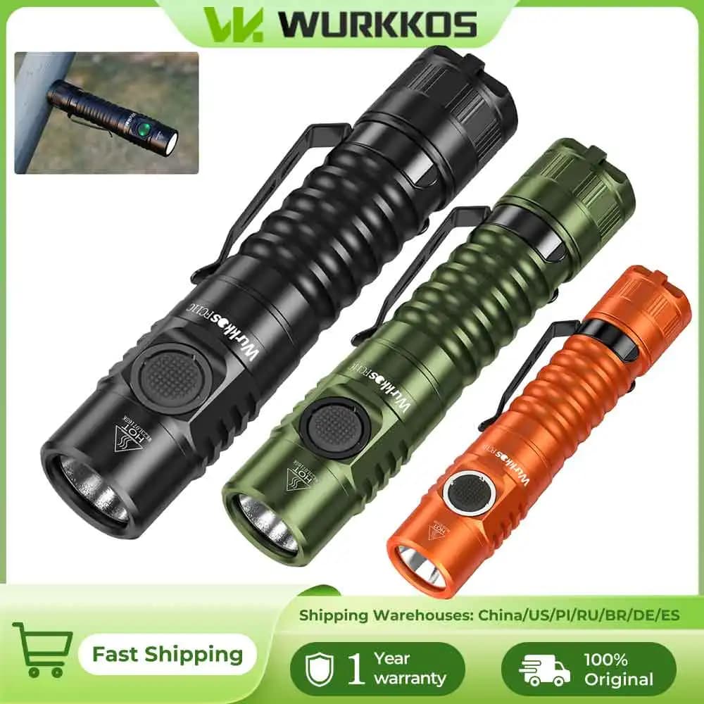 Lampe torche Wurkkos FC11C Nippon Chemical 519A édition alpinisme, batterie 18650, sortie maximale 1
