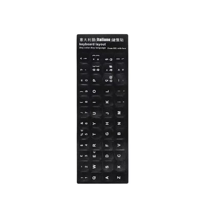Autocollants de clavier, autocollants de touches, type universel pour ordinateur de bureau, résistan