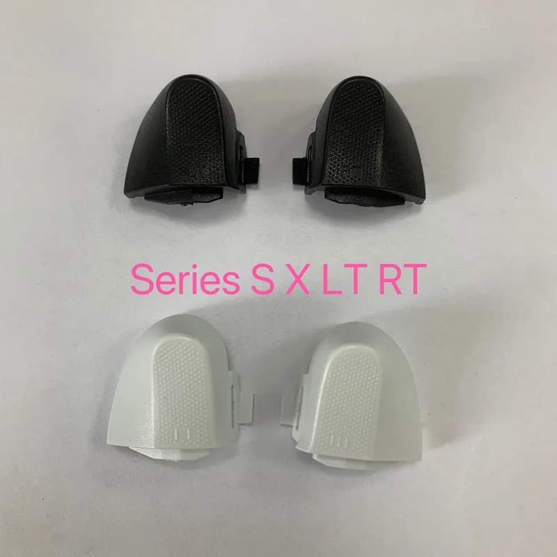 1 ensemble = 2 pièces pour contrôleur de jeu Xbox série S X, jeu de boutons LT RT