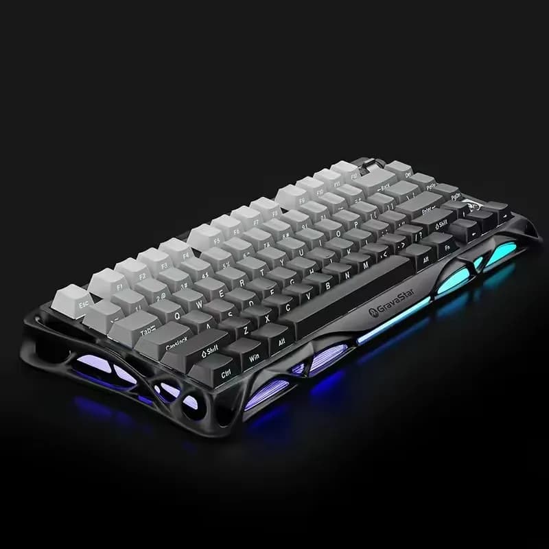 GravaStar Mercury K1 clavier mécanique rvb clavier de jeu échangeable à chaud commutateurs linéaires