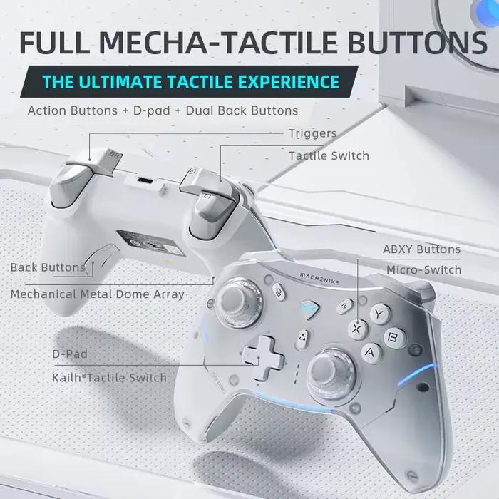 Manette de jeu sans fil Machenike, G5 Pro Elite, Hall Trigger Joystick, Mecha-Tactile, lèvent pour S