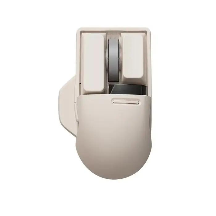 LOFREE Touch PBT souris sans fil 3 modes avec récepteur USB connexion filaire Bluetooth Rechargeable