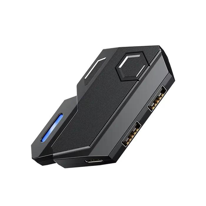 Kit de jeu mobile, clavier et souris, convertisseur de jeux mobiles, kit combiné 5 en 1, convertisse