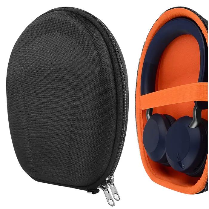 Étui pour casque Geekria pour Jabra Elite 45h, Evolve2 75/65/55/50/30, sac de transport protecteur a