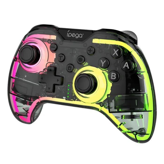 Manette de jeu sans fil SW123 pour Switch2/Switch/PC avec vibration à double moteur, détection de mo