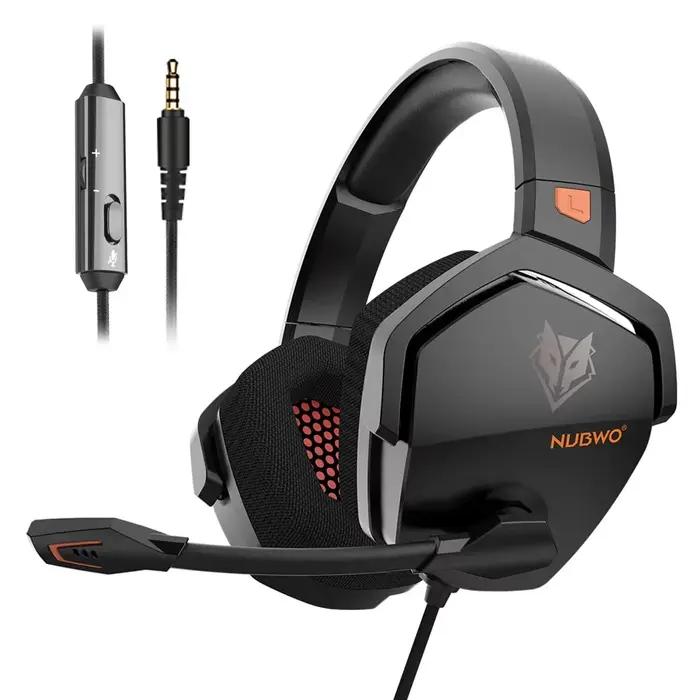 NUBWO N16 casques Gamer HIFI suppression du bruit micro son stéréo conception confortable porter des