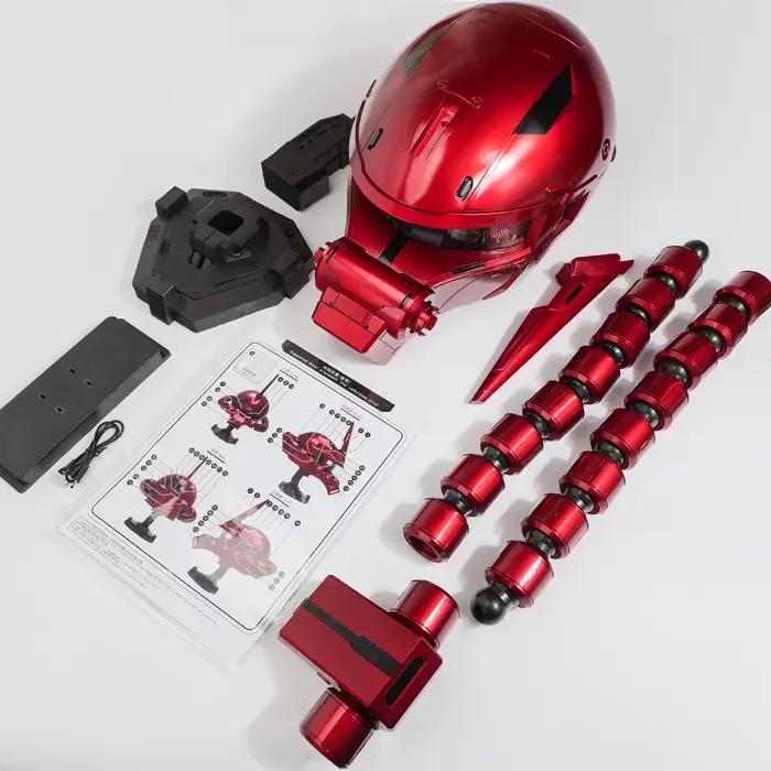 Zaku – réplique d'accessoires de Cosplay pour casque portable, avec décalcomanies coulissantes, cint