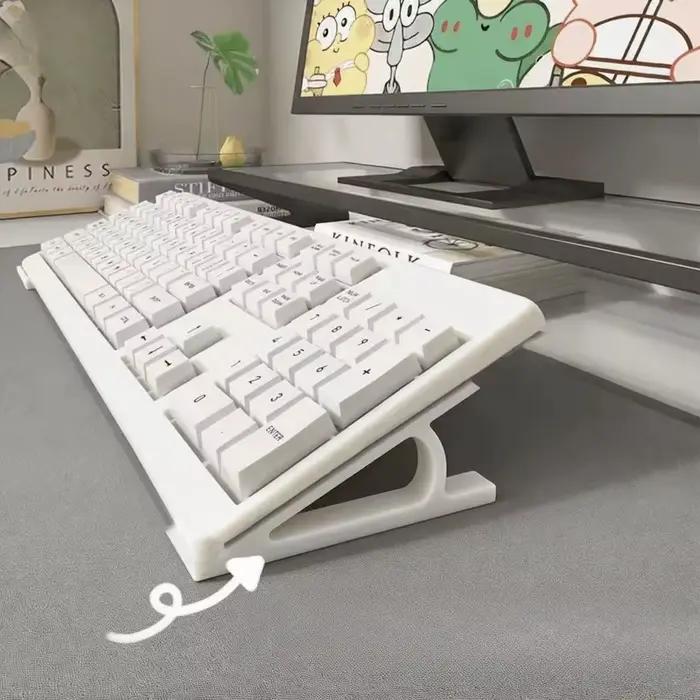 1 paire de supports ergonomiques pour clavier, support universel antidérapant multicolore, parfait p