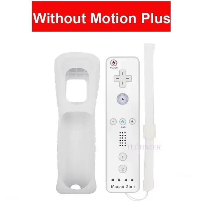 Télécommande Bluetooth sans fil 2 en 1 pour Wii Wii U Controle, manette de jeu Motion Plus en option
