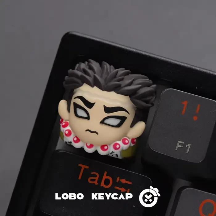 Clavier mécanique Demon Slayer : Keycaps créatifs, décoration de clavier de dessin animé, cadeaux pé