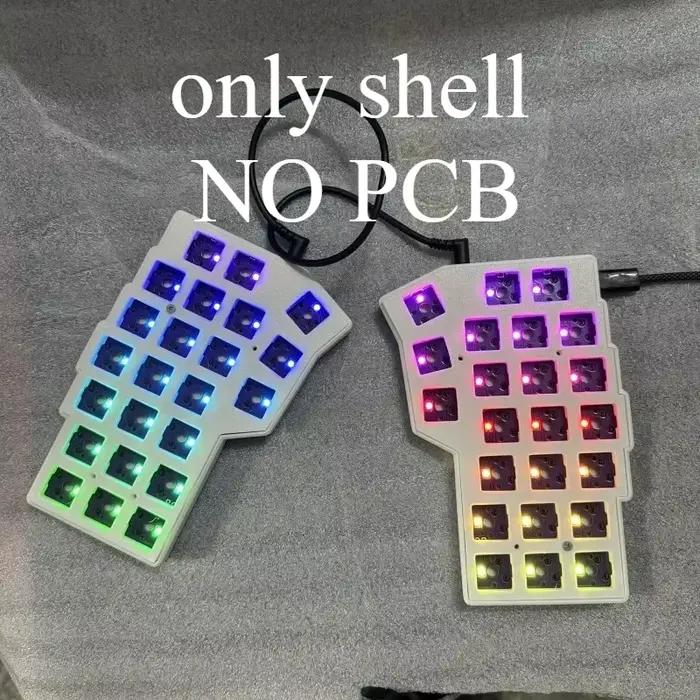 Corne V4.1 clavier fendu personnalisé monomode filaire MX axe V4 QMK/VIAL RGB échange à chaud PCB er