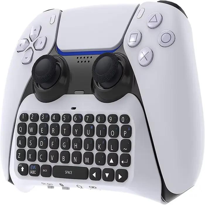 Clavier de contrôleur sans fil Portable pour Playstation5, avec haut-parleur intégré, prise Audio 3.