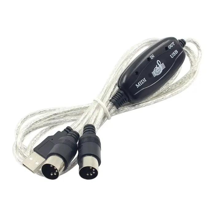 Câble USB Ability I pour clavier vers PC, câble audio, convertisseur USB IN-OUT, adaptateur pet, acc