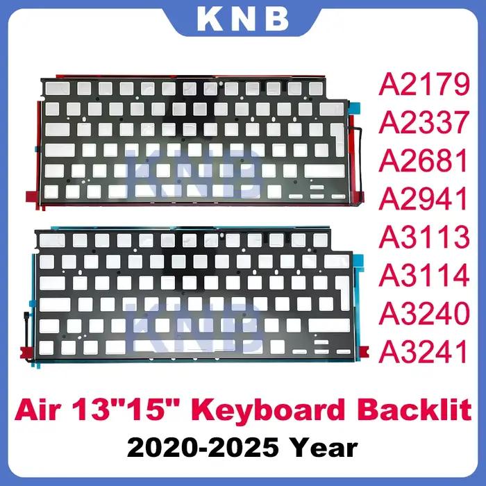 Nouveau rétro-éclairage du clavier d'ordinateur portable pour MacBook Air Retina 13 "15" A2179 A2337