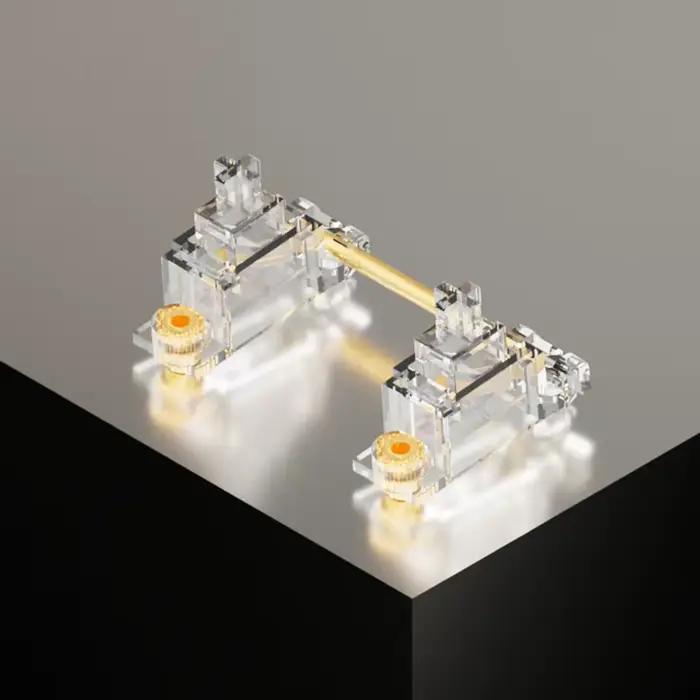 Stabilisateur à vis PCB de Studio de styliste pour clavier mécanique de jeu POM 2u 6.25u 7u Protecti