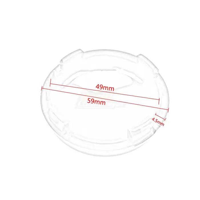 Couvercle d'objectif de clignotant noir pour moto, Blub pour Harley Sportster 883 1200 XL 72 48 XL12