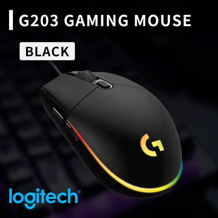 Souris de jeu Logitech G203 pour les joueurs débutants et professionnels