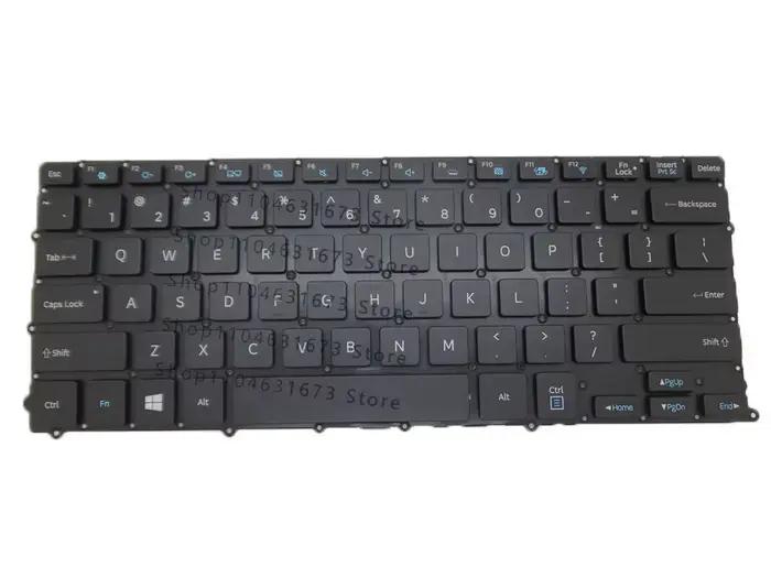 Clavier pour Samsung NP900X3L NP900X3J 900X3L 900X3J anglais US avec rétro-éclairage nouveau