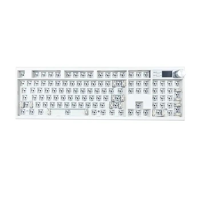 KIT de clavier mécanique GMK104 avec écran d'affichage, Structure de joint rétroéclairé rvb, clavier