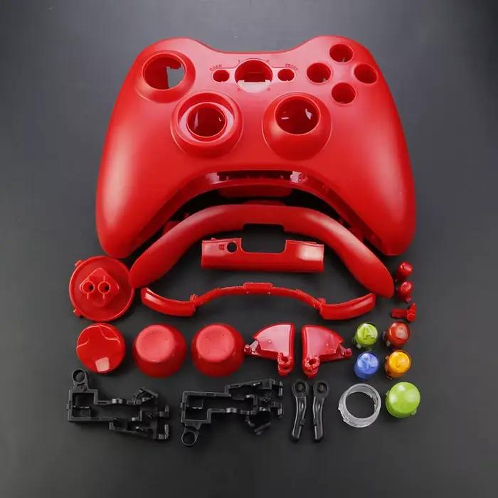 Boîtier de manette de jeu sans fil XBOX 360, accessoires complets, coque de boîtier de manette de je