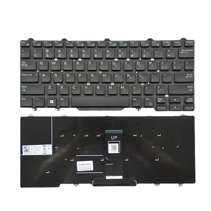 Clavier de remplacement pour ordinateur portable Dell Latitude E5450, E5470, E7450, E7470, 7480, 749