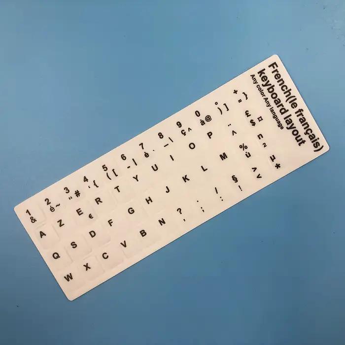 Autocollants pour clavier français, lettre Alphabet, disposition Français, autocollant pour Clavier