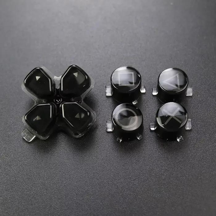 1 jeu pour manette de jeu PS5 V1 V2 V3, bouton en cristal A B X Y D Pad, fonction de Direction crois