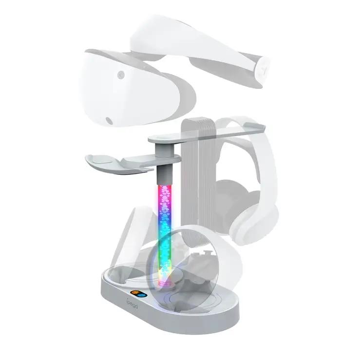 Station de chargement de contrôleur pour PS VR2, avec lumière RGB, accessoires d'affichage VR
