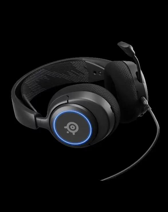 SteelSeries-Casque de jeu filaire Arctis Nova 3 RGB, téléphone de sauna léger avec micro Isabel 2 Cl