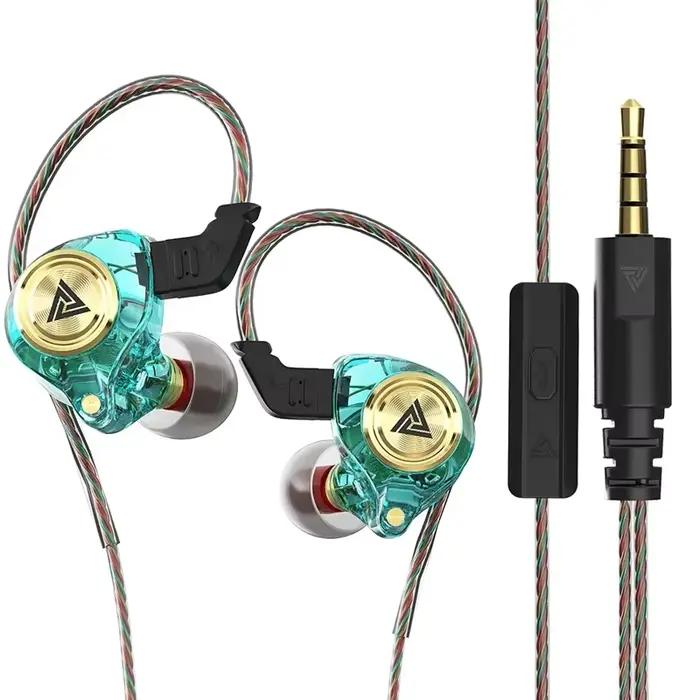 QKZ AK3 FiLe écouteur filaire avec Microphone HiFi moniteur de musique basse casque antibruit pour S