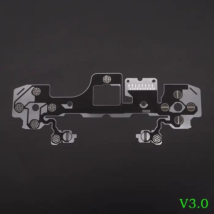 Pour PS5 V1 V2 V3 contrôleur bouton ruban Circuit imprimé Film conducteur clavier câble flexible pou