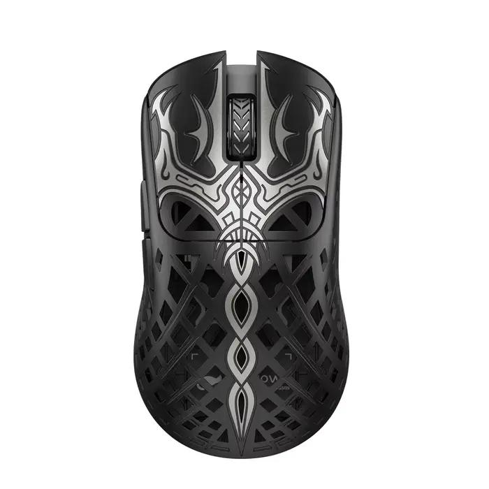 Souris de jeu sans fil Waizowl Triaina 49g en alliage de magnésium et fibre de verre, capteur PAW395