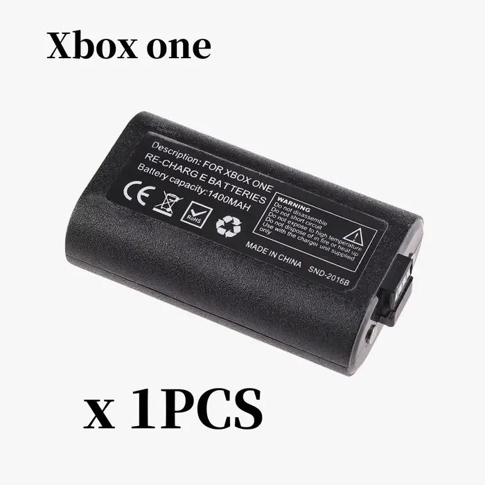 Pack de batteries rechargeables 1400 mAh pour manettes Xbox Series X/S et Xbox One S/X avec kit de c