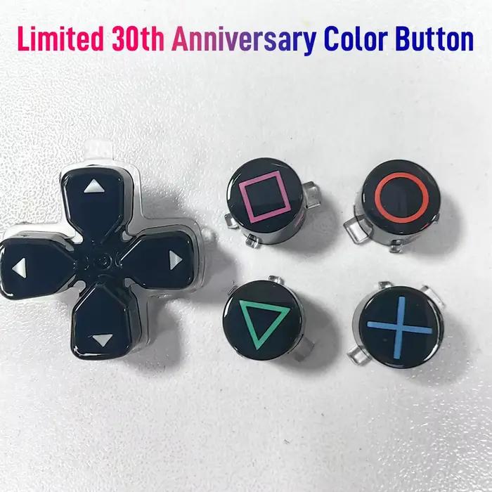 Coque de manette PS5 édition limitée 30e anniversaire – Coque arrière et avant de remplacement pour