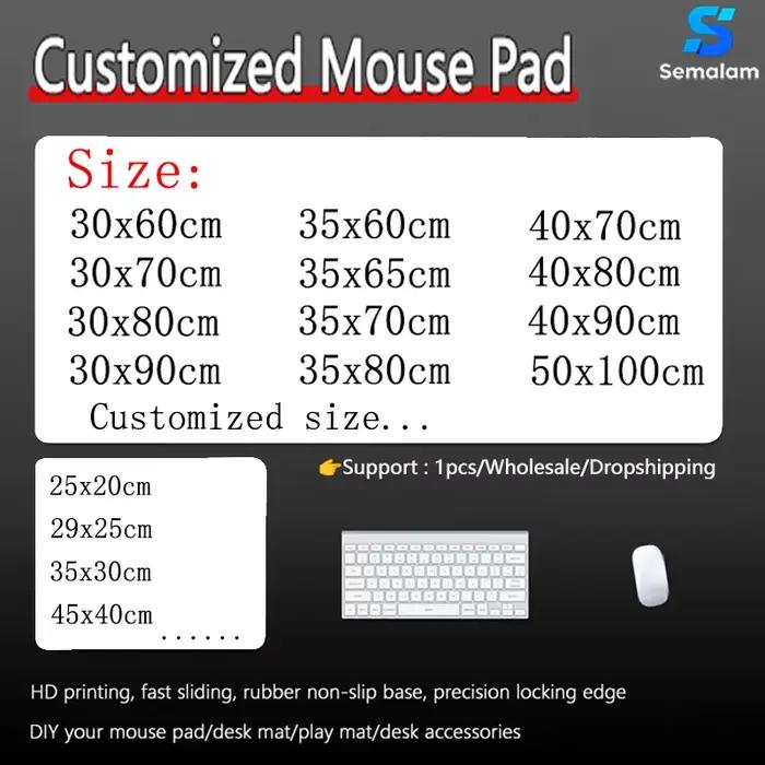 Tapis de souris personnalisé, impression HD, grand tapis de jeu, tapis personnalisé XXL, tapis de so