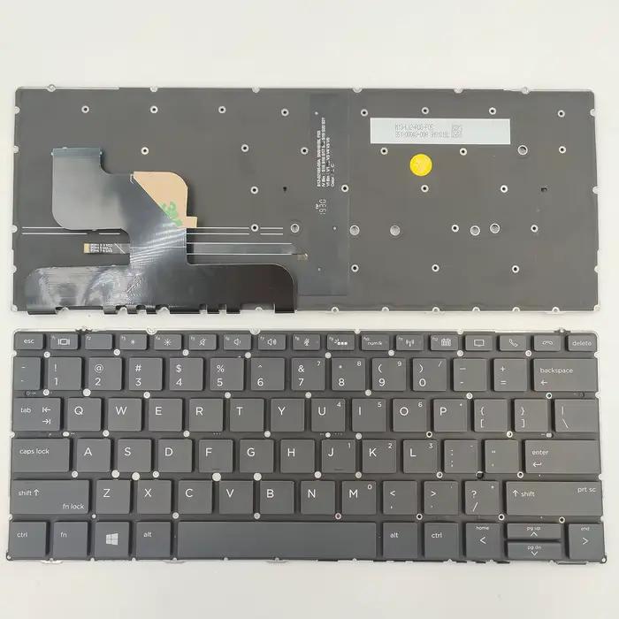 Clavier américain pour HP Elite Dragonfly G2 QWERTY 8UY52UT 8UY52UTR