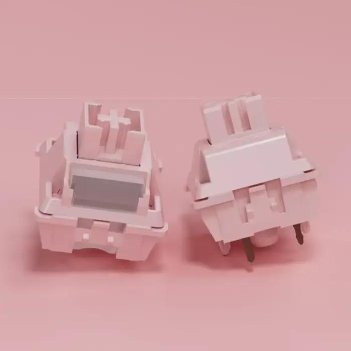 HUANO Sakura V2 commutateur clavier mécanique commutateurs 35g linéaire rose déclencheur rapide RGB