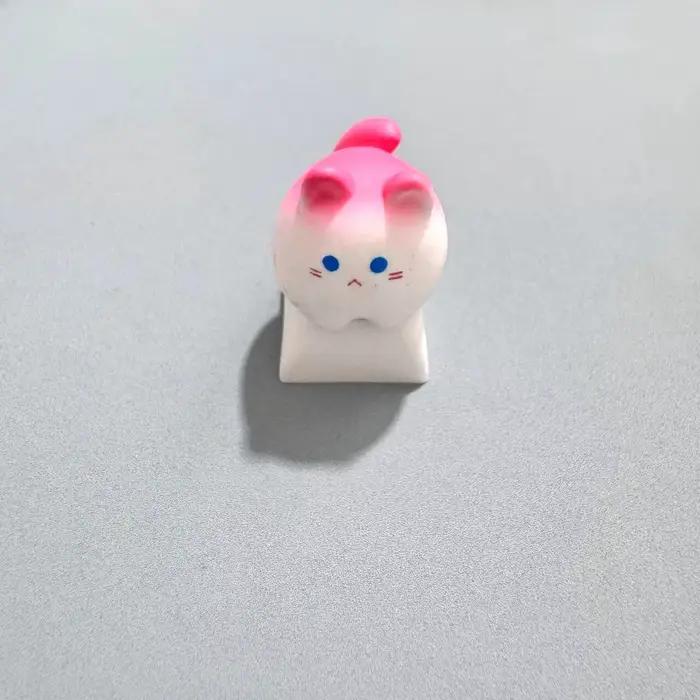 Capuchons de touches de clavier en forme de chat mignon de dessin animé (veuillez suivre notre bouti