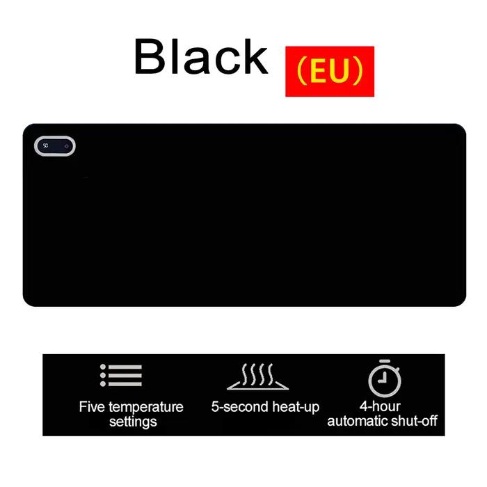 Tapis de souris d'écriture chauffant électrique, affichage numérique intelligent, chauffe-mains, ave