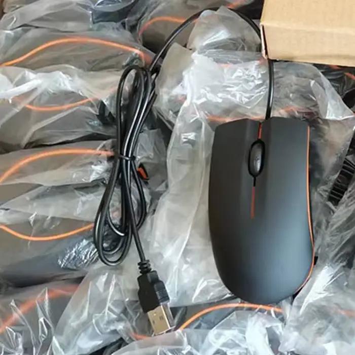 Souris filaire USB Ultra mince souris 1000 DPI pour ordinateur portable souris filaire pour périphér