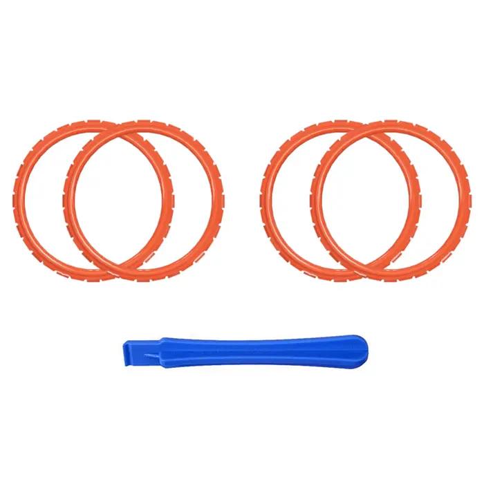 EXtremeRate-Anneaux d'accent pour manette PS5, accessoires de remplacement, manette PS5 non incluse